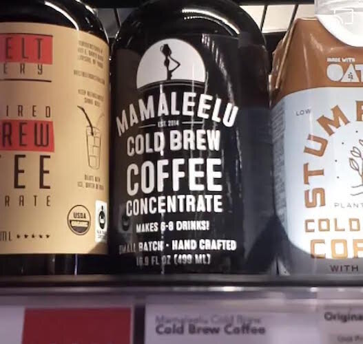 Mamaleelu Cold Brews concentrate is sold at six retail stores in Kalamazoo as well as stores in Grand Rapids, Lansing, and Plainwell.