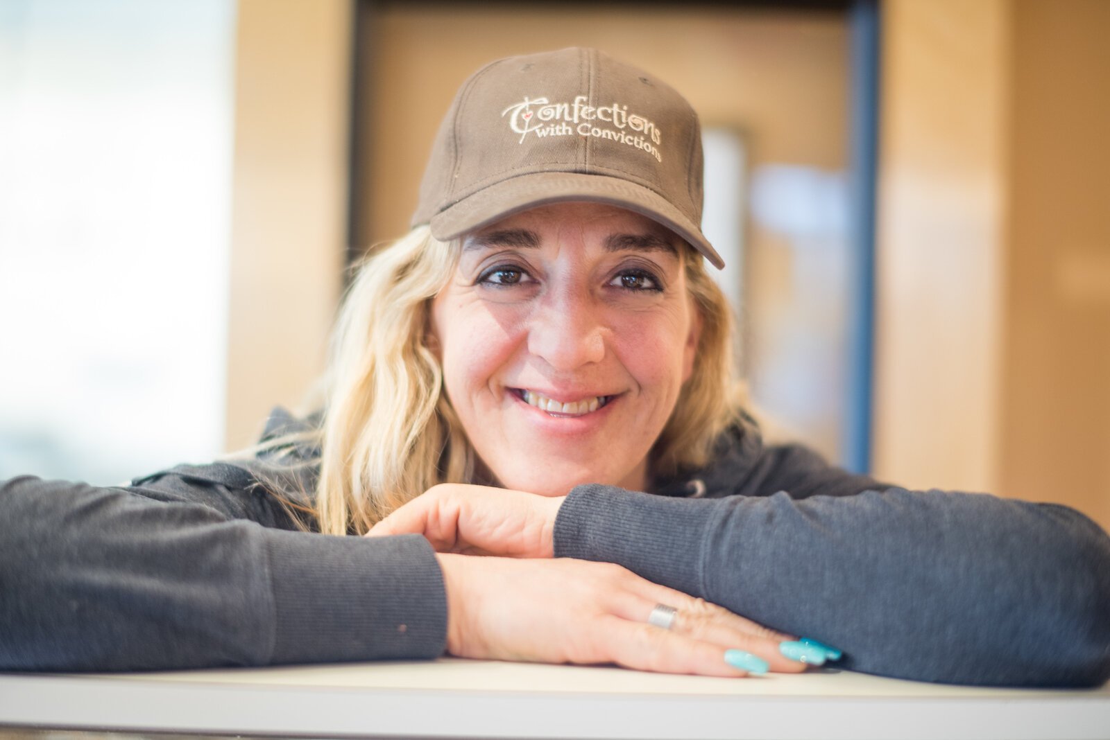 New Confections with Convictions owner Jennifer Faketty