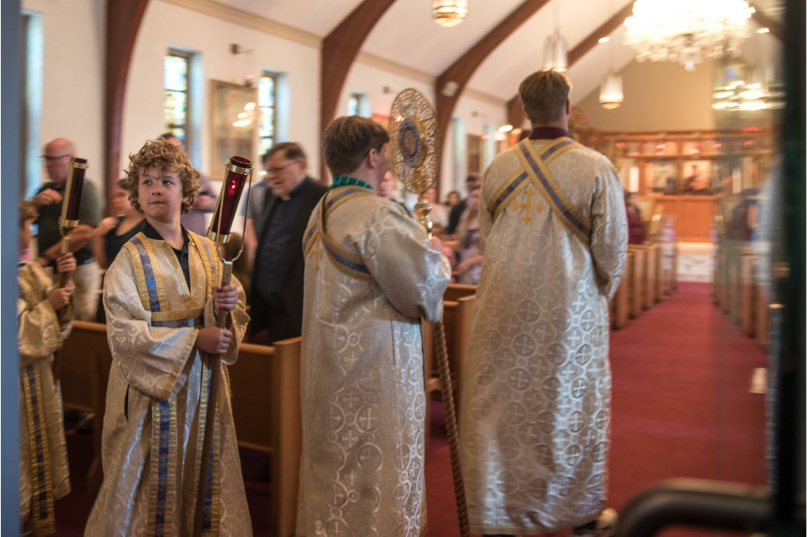 Altar boy Luca Doe.