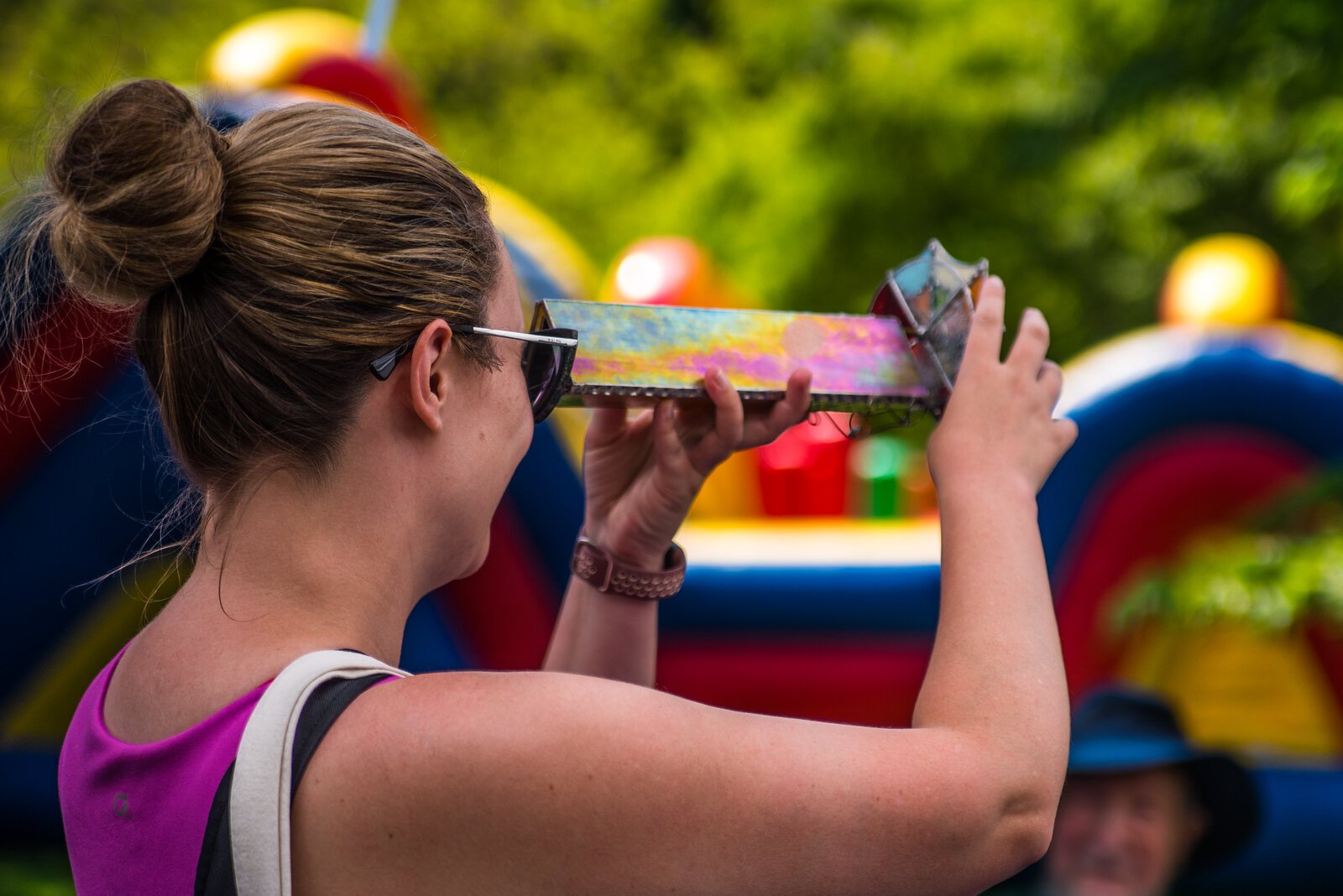 Games, food, and crafts are all available at the Kindleberger Summer Festival for the Performing Arts.