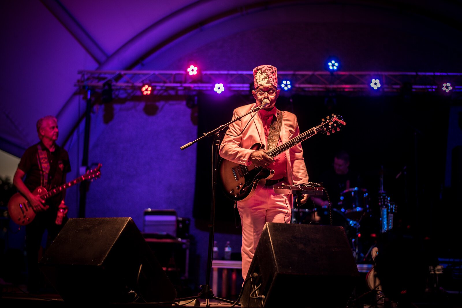 Little Ed and the Blue Imperials performed at this year's Blues Fest.