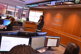 Greenleaf Trust Trading Room at WMU