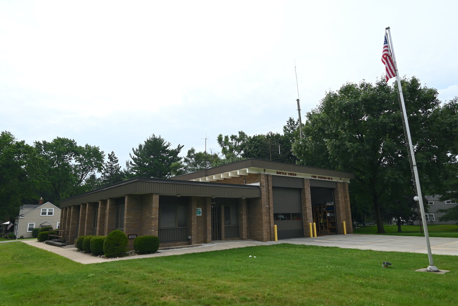 Plans call for Fire Station #6, on Capital Avenue Southwest, to be expanded to the north and/or the south.