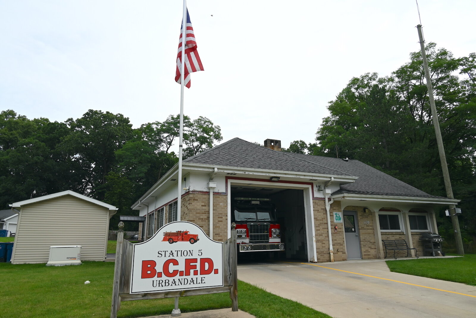 Plans call for Fire Station #5, located on West Michigan Avenue in Urbandale, to be expanded.