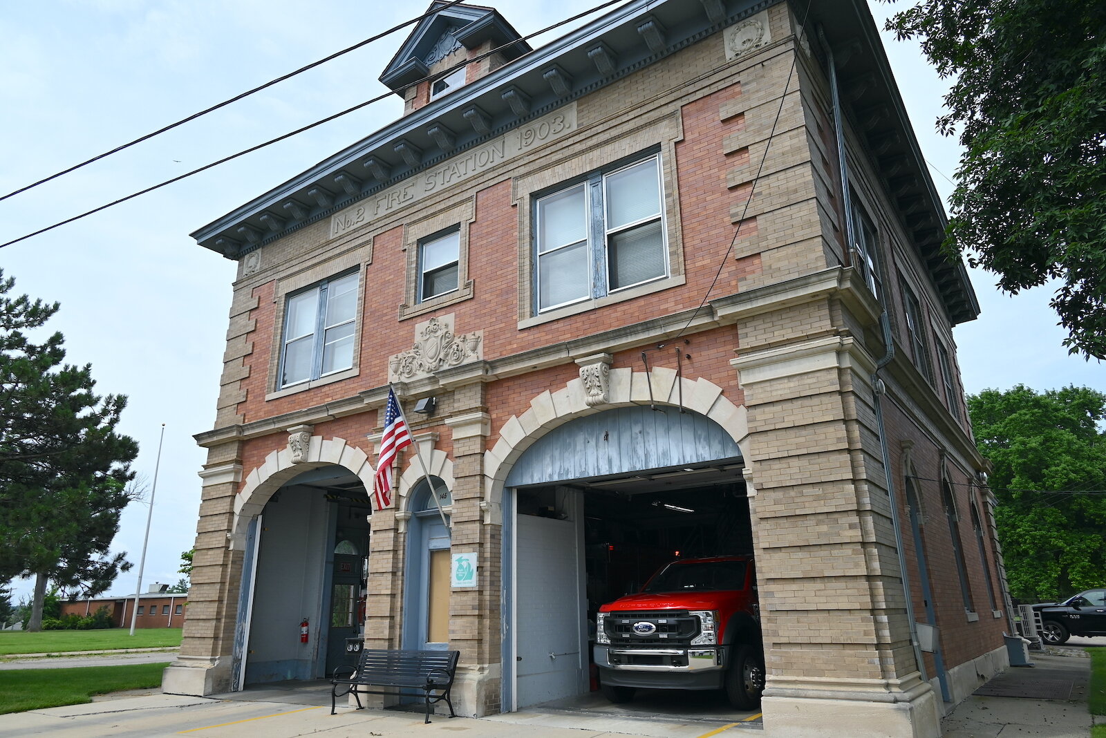 Fire Station #2 on Washington Avenue will be replaced/rebuilt either to the south or north, also on Washington Avenue.