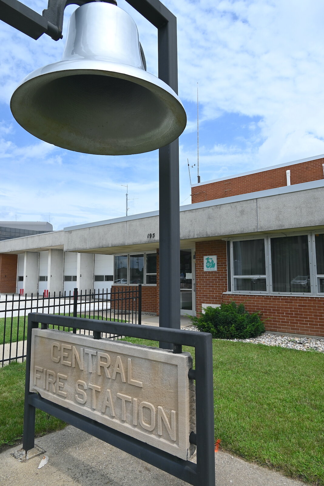 Proposed plans include the Central Fire Station to be expanded upward.