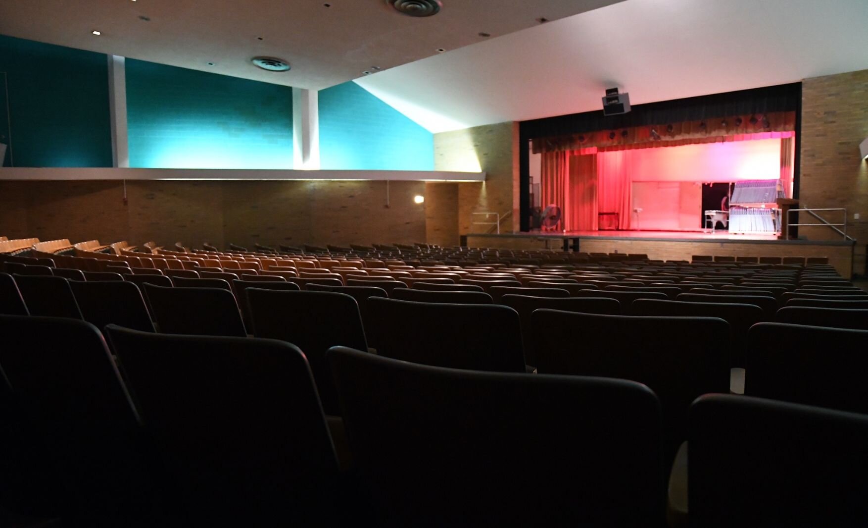 Northwestern Middle School’s audtiorium.