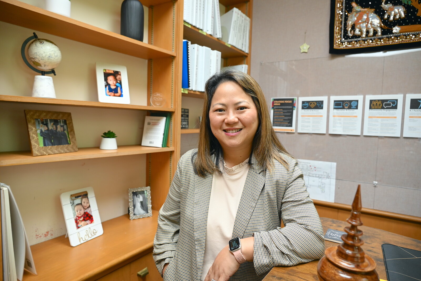 Christina Khim is the new executive director of the Burma Center.