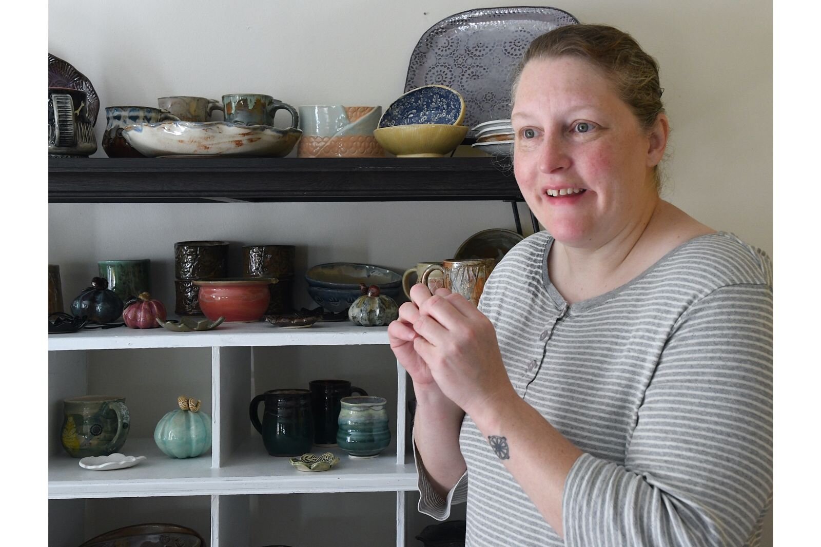 Laura Garberick talks about her life and passion for making stoneware art