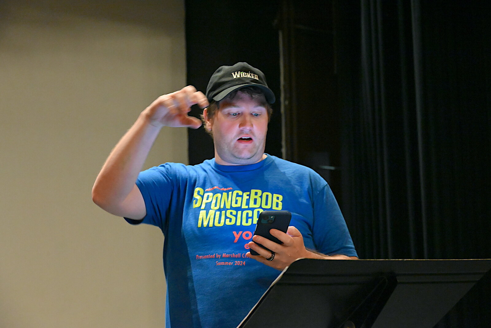 Chris Fulbright is the director for the Marshall Civic Players production of “The SpongeBob Musical-Youth Edition.”