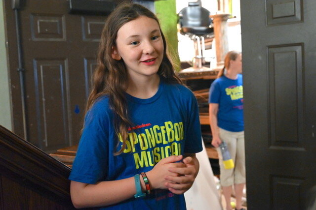 Maddie DuPont, a Marshall Middle School student, is one of the actors in the Marshall Civic Players production of “The SpongeBob Musical-Youth Edition.”