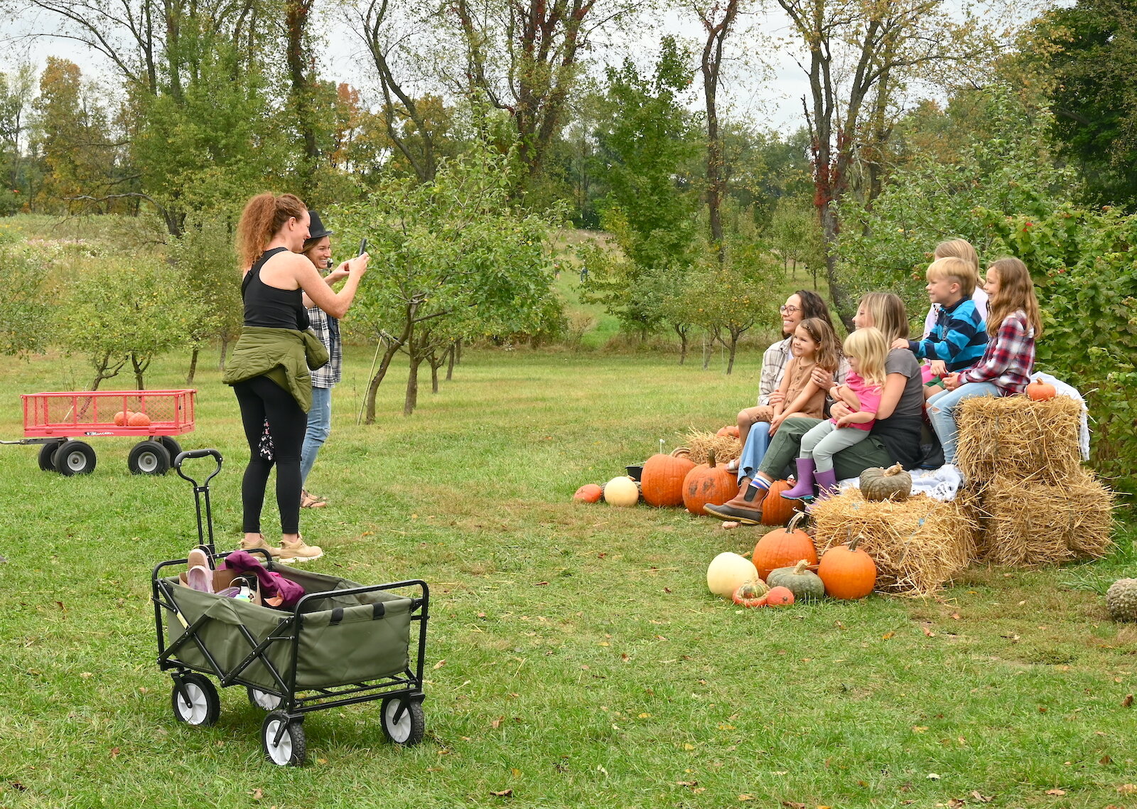 Of The Land’s harvest festival provided beautiful photo opportunities.