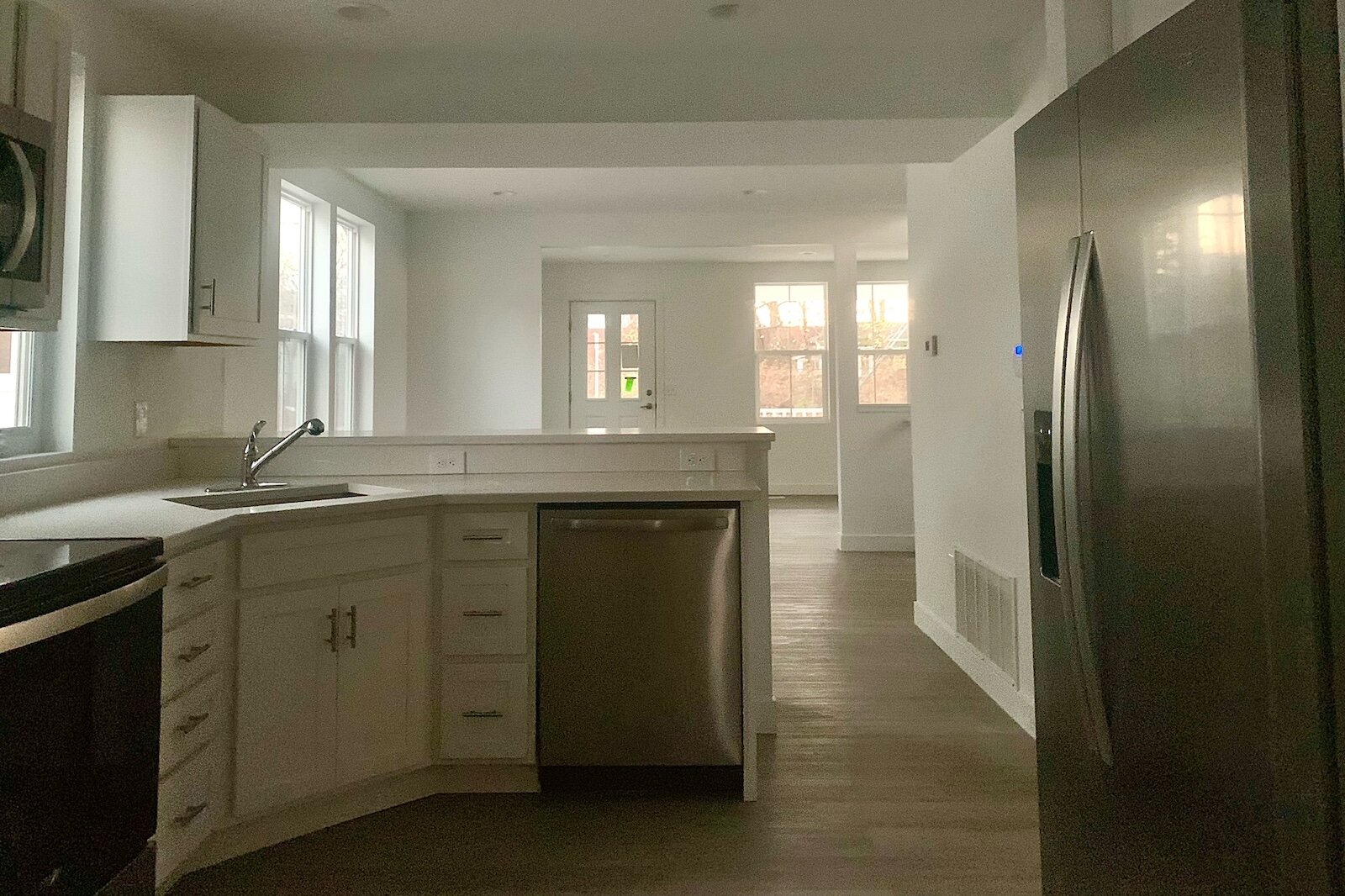 Here is a peek inside one of the four newly built houses in the 400 block of West Ransom Street in Kalamazoo’s Northside Neighborhood.