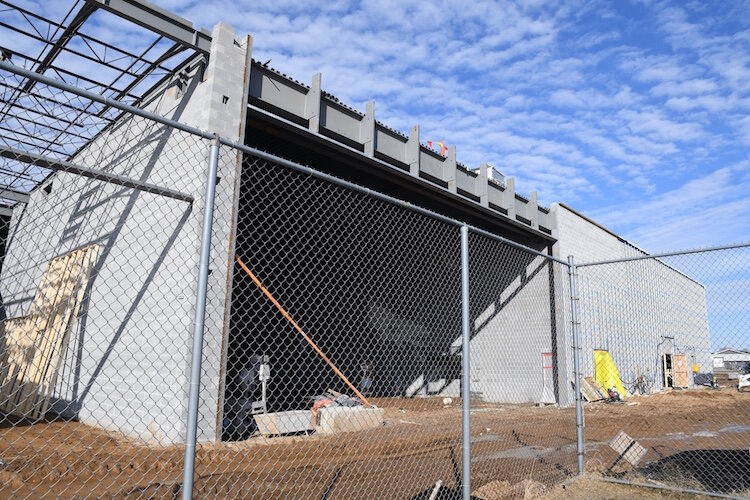 A paint barn, for painting aircraft and parts, is part of the expansion plans.