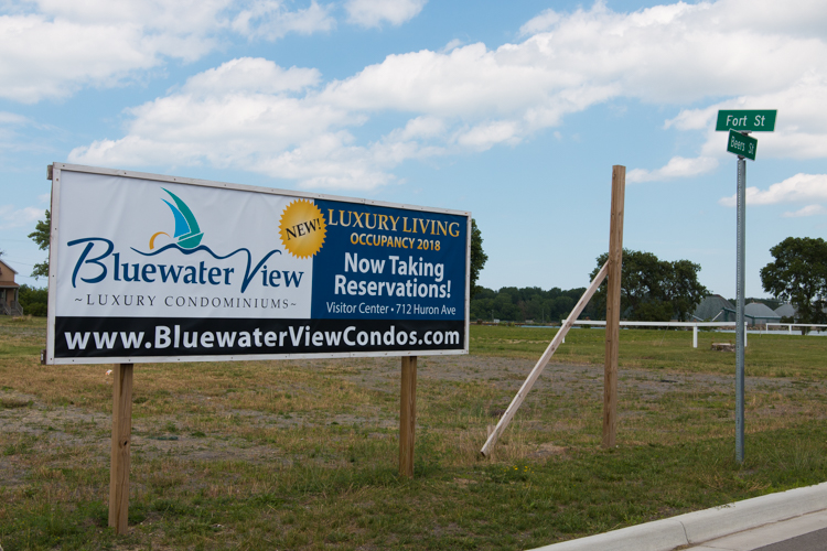 Condos are taking shape in Port Huron.