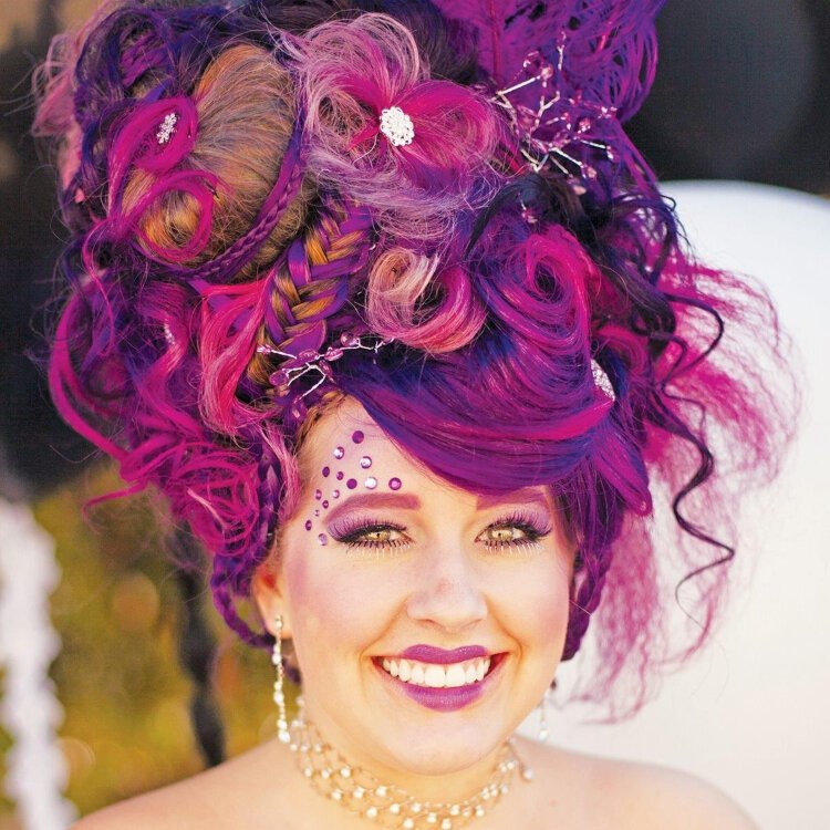 A unique hair fashion show will raise funds for A Beautiful Me.