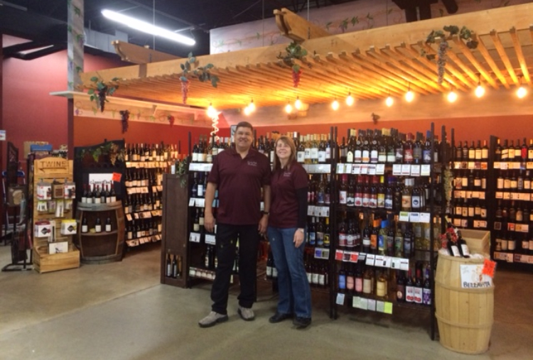 Steve Fernandez and Michelle Jones and the newly-renovated  Country Style Market Place in Fort Gratiot.