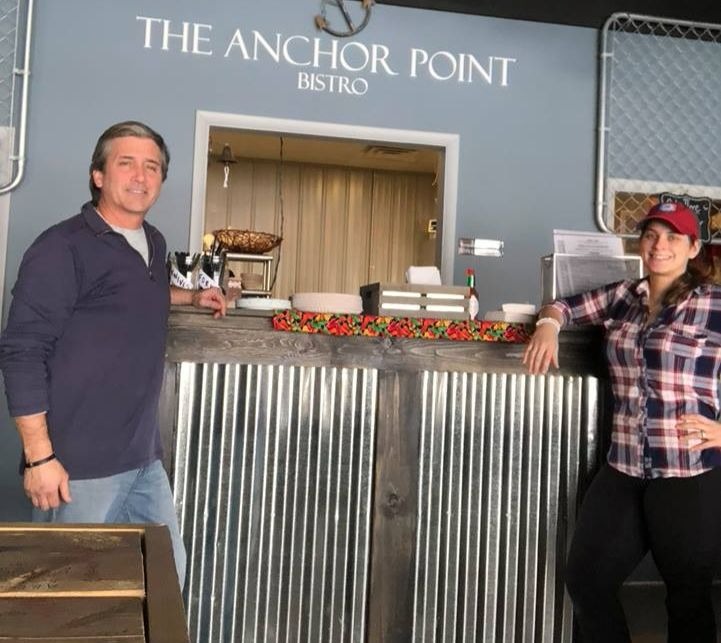 Mark and Kimberly Stevens are eager to watch their business, Anchor Point Bistro grow.