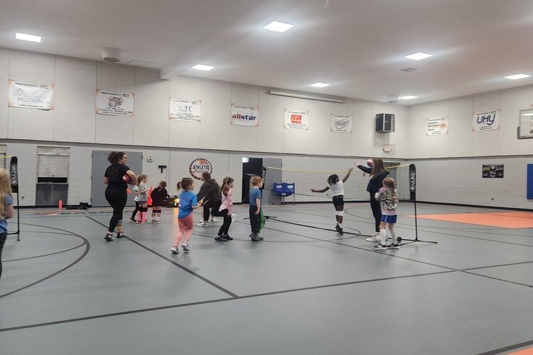 Volleyball Camp through The Athletic Factory.