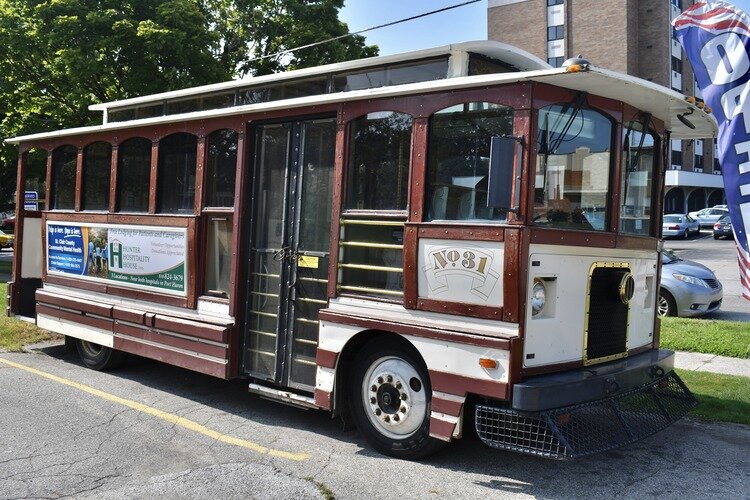 Bar Crawl Trolley.