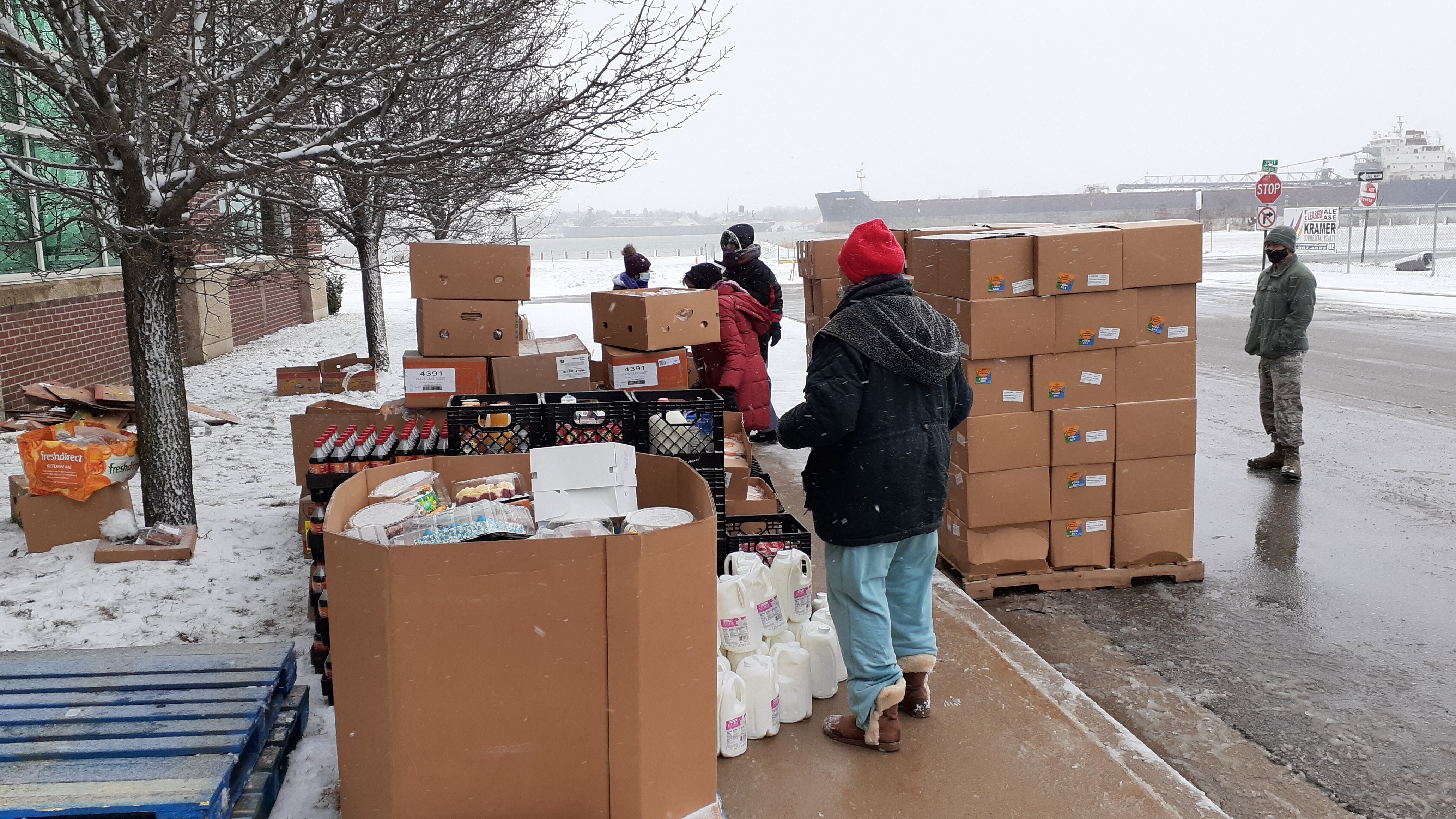 “In talking with other Y’s that have been doing food drives for a while, we were able to learn a lot,” says Denise Brooks.