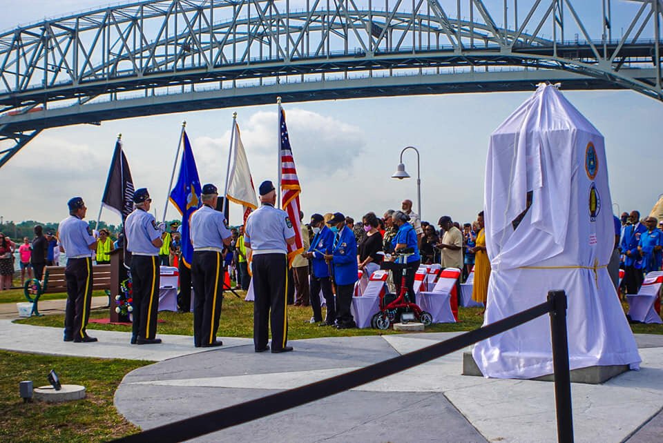 Not all heroes wear capes, but these heroes could definitely fly, writes community correspondent Harold Powell after attending the unveiling of the Tuskegee Airmen memorial event in Port Huron on Saturday, Aug. 28.