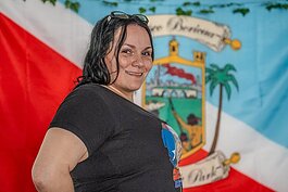 Destiny Henderson, owner of Little Puerto Rican Lady Latin Food.