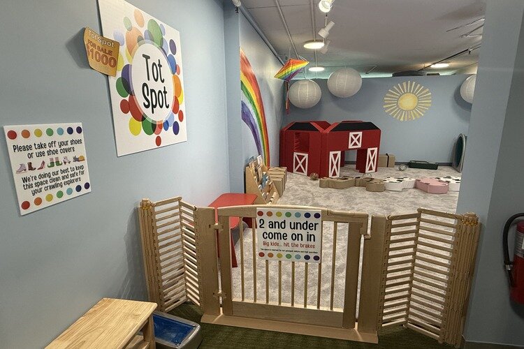 The Tot Spot at Discovery City Children's Museum.