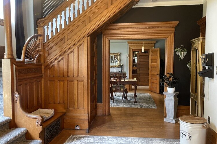 Entryway into the James McColl House.