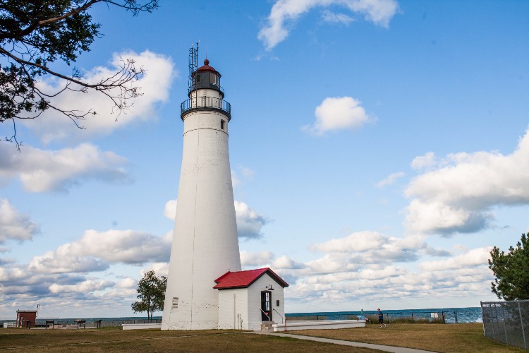 The Fort Gratiot Light is a beacon for many tourists coming to the area.