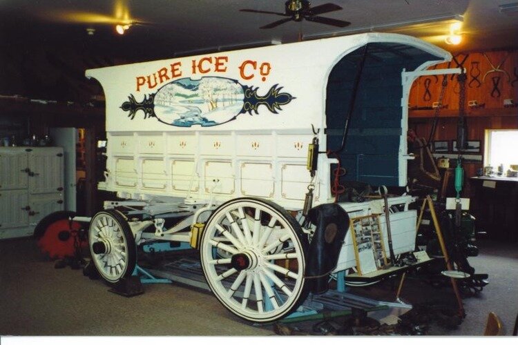 Knowlton Ice Wagon.