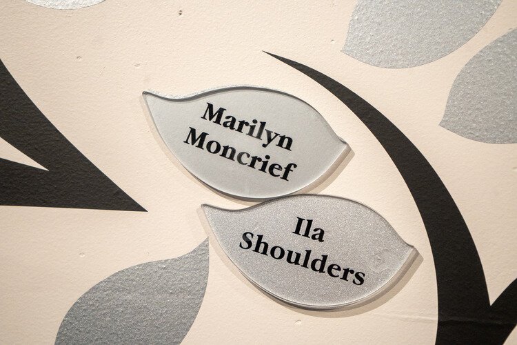 Marilyn Moncrief was inducted into the Stanley Legacy Wall.