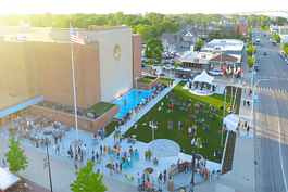 McMorran Plaza in downtown Port Huron.