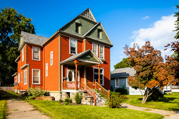 Old world charm abounds in one of Port Huron's historic neighbohoods.