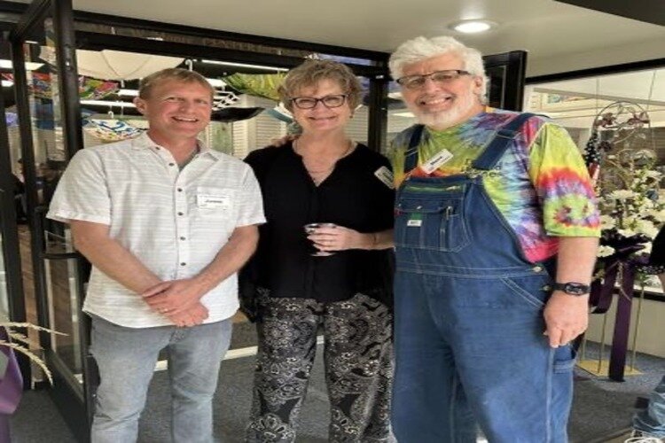 (Left to right) Jason Stier, SCAA Vice President, Cathy Ingles, SCAA Office Manager, and Dave Fry, SCAA President.