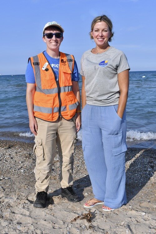 Skyler Principe (left) and Sheri Faust.