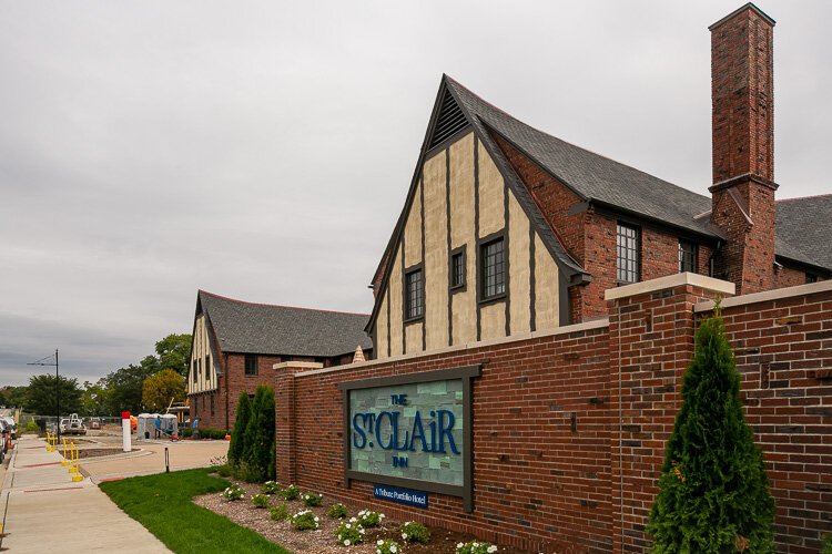 Renovations at the St. Clair Inn are in their final stages. 