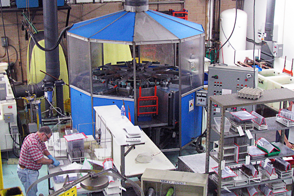 The manufacturing facility at Precision Edge