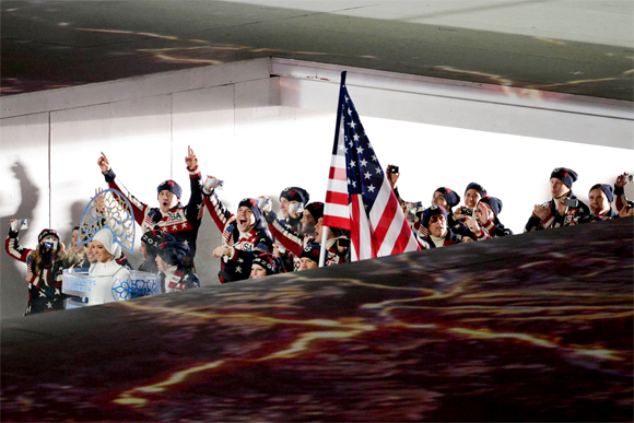 The very few. The proud. America's Olympic team. 