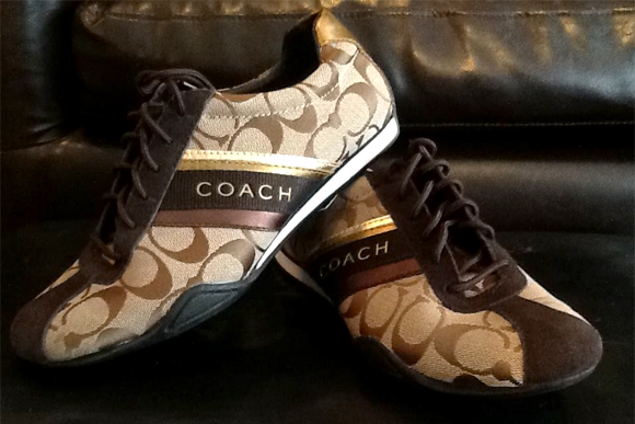 These Coach shoes are just one of many fine products at PHAT Closet. 