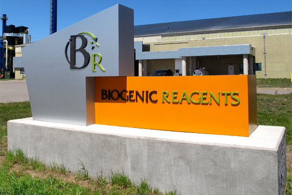 Biogenic Reagents has a production facility in Sawyer. 