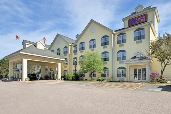 The Comfort Suites in Marquette.