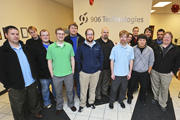 The crew at 906 Technologies- Shawn Malone