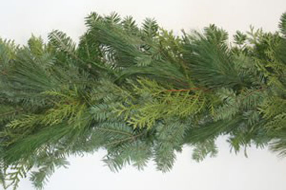 Fresh U.P.-grown garland is a Christmas staple.