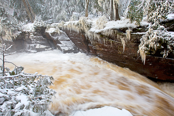 May 2013 Spring runoff at Canyon Falls