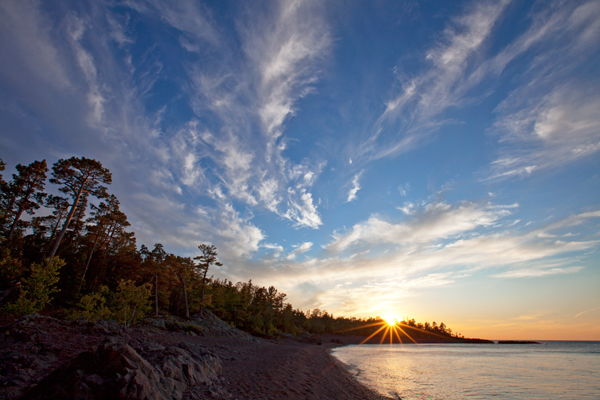 Sunset, Hunter's Point, Copper Harbor