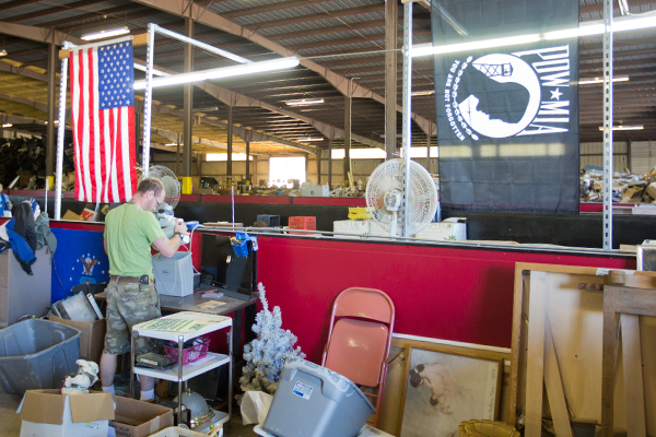 A veteran workforce is employed at Sgt's Recycling