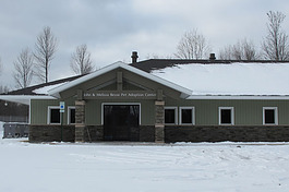 The new Delta Animal Shelter building.