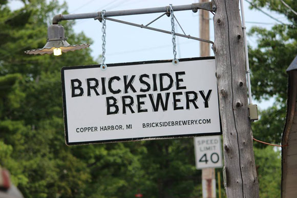 Brickside Brewery in the Keweenaw.