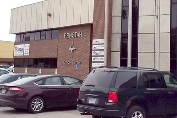 The Penstar Office Center in Escanaba.